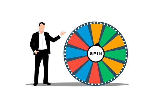 Spin wheel game 16389954 PNG