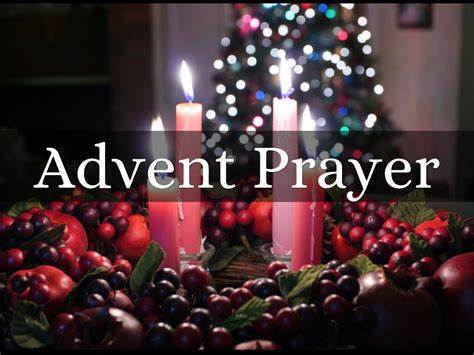 Advent Prayer by tbush