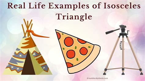 10 Examples Of Isosceles Triangles Around Us - Number Dyslexia