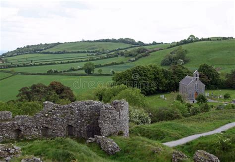 Rolling Green Hills Of Ireland Stock Image - Image of lush, farms: 130803347