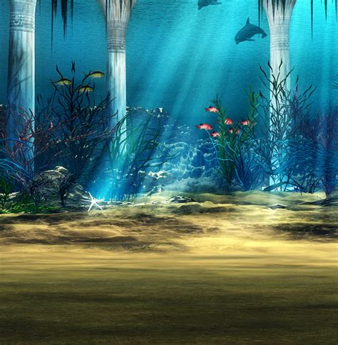 Underwater Scenery Background Sheet Free Stock Photo - Public Domain ...