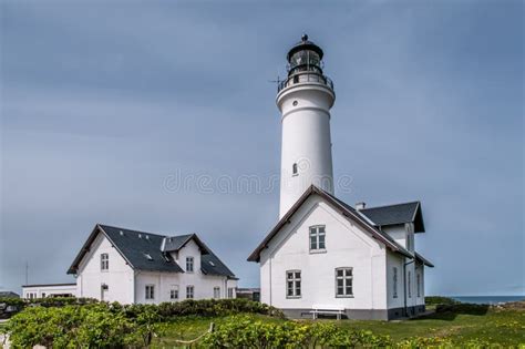 Skagen (Dinamarca) - Farol (Grey Tower) Pisca Foto de Stock - Imagem de norte, marca: 44304496