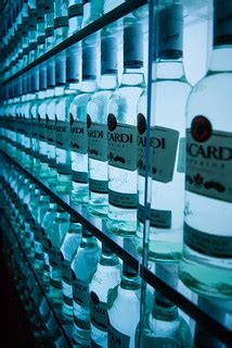 Bacardi Bottles | Bottle display at the end of the tour of t… | Flickr