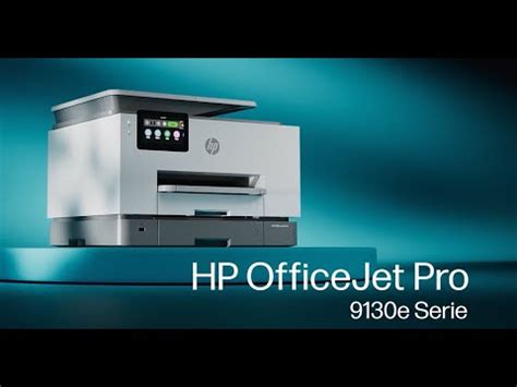 HP OfficeJet Pro 9130e All-in-One - YouTube