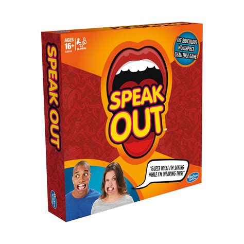 Speak Out Game Mouthpiece Challenge For Friends, Families, and Kids - Walmart.com - Walmart.com