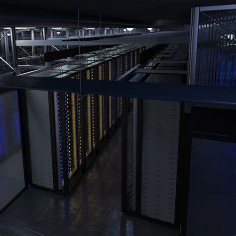 Server Data center 3D Model $119 - .max - Free3D