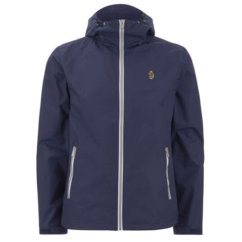 Luke 1977 Sport Men's Raleigh Luke Sport Zip Hooded Jacket - Navy Mens Clothing | TheHut.com