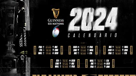 6 Nations Rugby 2024 Dates 2024 - Gigi Jordana