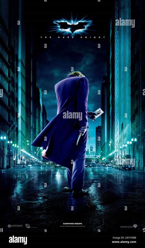 Batman the dark knight poster hi-res stock photography and images - Alamy