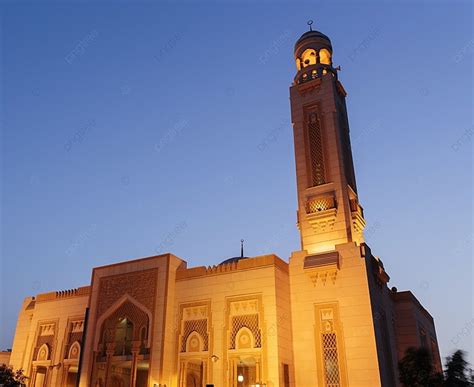 Mosque Night View Background And Picture For Free Download - Pngtree