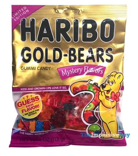 REVIEW: Limited Edition Haribo Gold-Bears Mystery Flavors - The Impulsive Buy