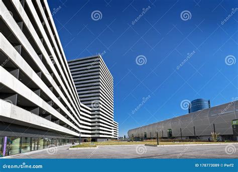 Football stadium Slovan stock image. Image of street - 178773089