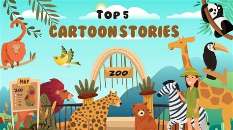 top 5 Cartoon Stories for kids || Kids funny stories || Animated cartoon stories - YouTube