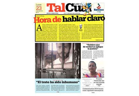 LA SOURCE DE LA SEMAINE. “Tal Cual”, venezuela