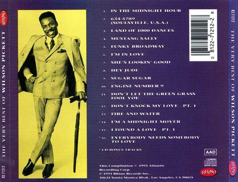 Erik's Choice: Wilson Pickett: "In the Midnight Hour"