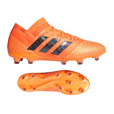 adidas Lionel Messi Nemeziz 18.1 FG Soccer Shoes (Zest) @ SoccerEvolution