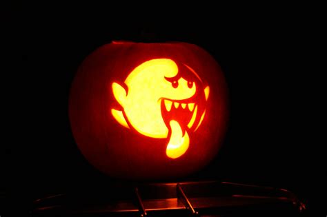 Boo From Super Mario Pumpkin | 27 Geeky Pumpkins to Inspire Your ...