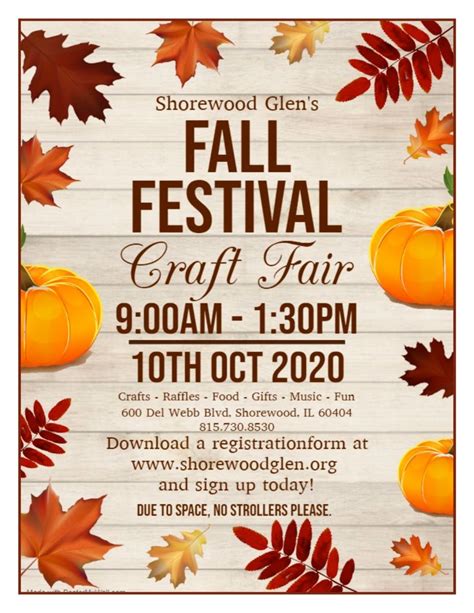 Oct 10 | Fall Festival Craft Fair | Plainfield, IL Patch