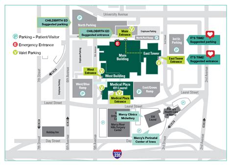 University Of Iowa Hospital Map