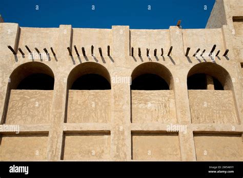 Traditional Arabic Architecture - Qatar Stock Photo - Alamy