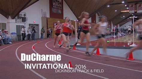 2016 Dickinson Track & Field: DuCharme Invitational - YouTube