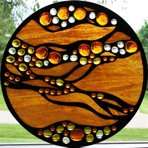 Stained glass panel decorative abstract | Stained glass art, Stained glass panels, Stained glass