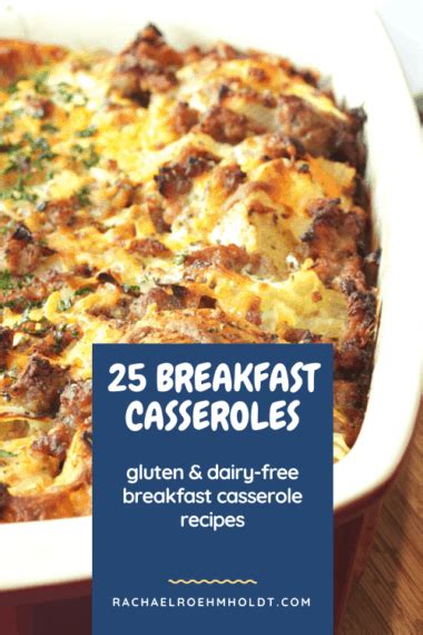 25 Dairy and Gluten-free Breakfast Casseroles - Rachael Roehmholdt