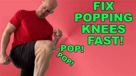 How to Fix Knee Popping During Squats and Lunges - YouTube