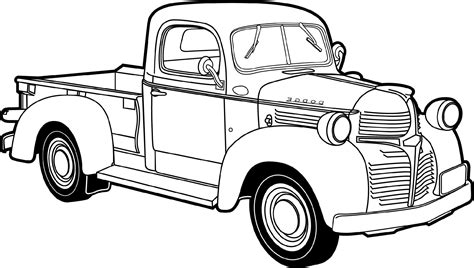 Truck Coloring Pages Printable - Customize and Print