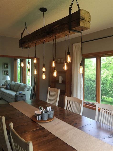 Modern Rustic Dining Room Light Fixtures - Perfect Photo Source