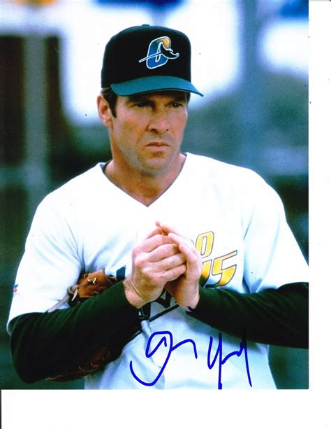 THE ROOKIE DENNIS QUAID SIGNED PITCHING 8X10 Collectible Memorabilia ...