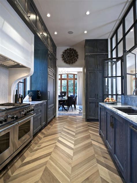 Transitional Kitchen Features Steel-and-Glass Wall | Joel Kelly Design ...