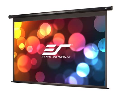 Elite Screens Spectrum, 110-inch 16:9, 4K Home Theater Electric Motorized Drop Down Projection ...