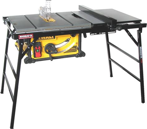 Rousseau 2790 Table Saw Stand for Larger Portable Saws (Replaces ...