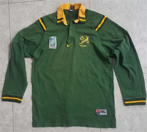 Sporting Memorabilia - 1999 World Cup Nike Springbok Rugby Jersey was sold for R890.00 on 23 Oct ...