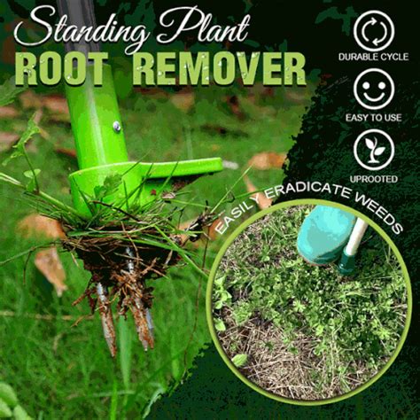 Root Remover Long Handle Lightweight Claw Weeder Manual Outdoor Yard Stand Up Garden Lawn Grass ...