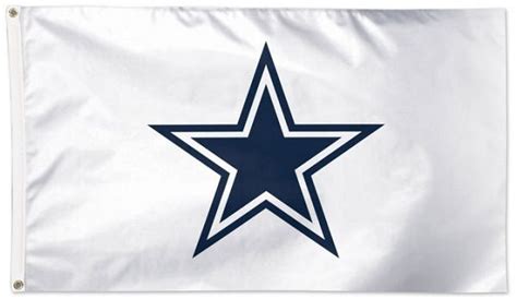 Dallas Cowboys Star Flag (White) – National Flag & Pole, LLC