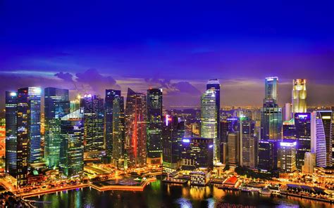 Singapore Skyscrapers Wallpapers - Wallpaper Cave