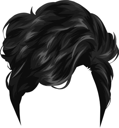 PERUCAS | Hair clipart, Download hair, Hair png