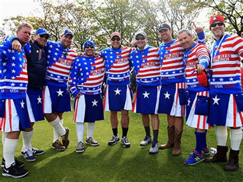 The outfits American fans are wearing at the Ryder Cup are nothing if ...