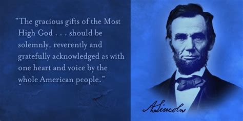 Thanksgiving Proclamation by Abraham Lincoln | Christian Living in a Secular World