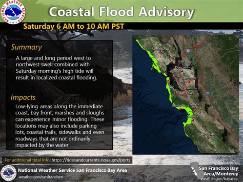 Coastal Flood Advisory issued until 10 a.m.