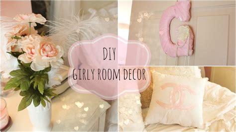 DIY girly room decor ♡ - YouTube