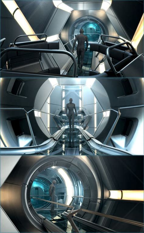 Scifi Interior, Spaceship Interior, Futuristic Interior, Futuristic City, Futuristic Technology ...