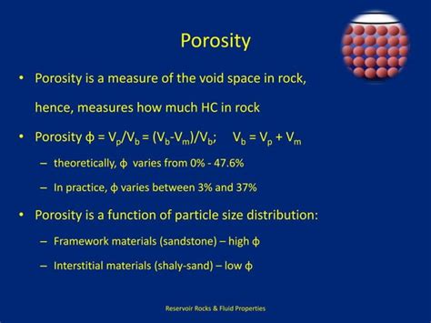 Porosity