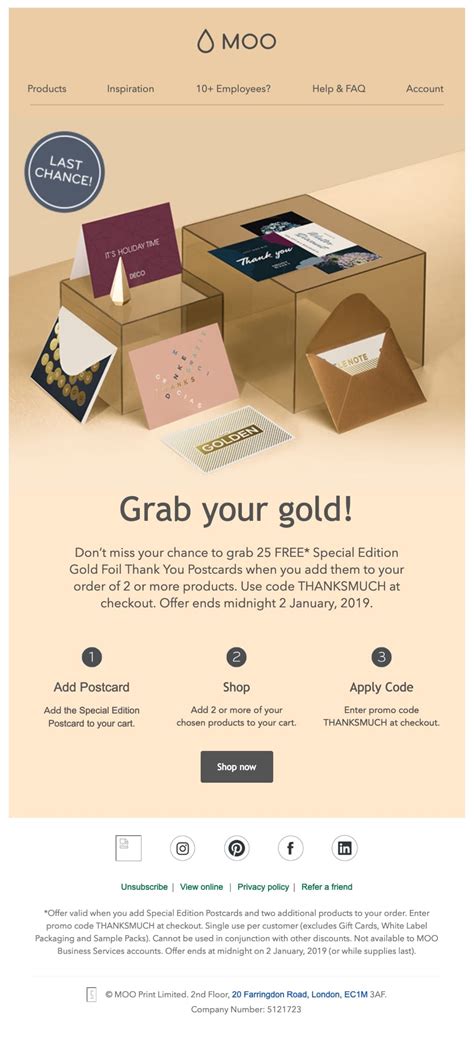 Promotional Emails: 33 Examples, Ideas, Best Practices [Updated 2020]