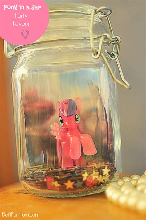 Pony in a Jar: Party Favour | Be A Fun Mum