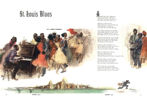 St. Louis Blues | Esquire | AUGUST, 1957