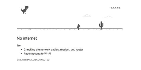 No Internet? Play Chrome Browser's Offline Dinosaur Game - Dignited