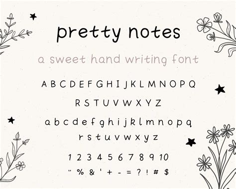 Different Handwriting Styles For Girls